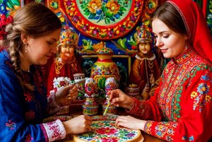 Мастер-класс «Искусство русской росписи»