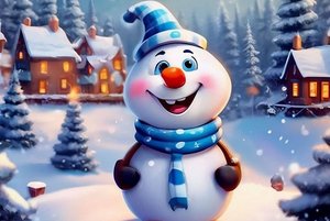 Квест «По следам снеговика»