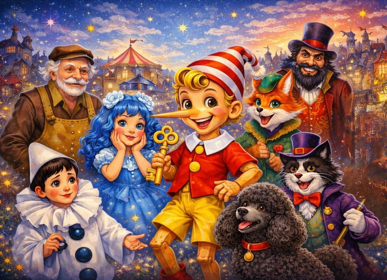 Театрализованное представление «Буратино»