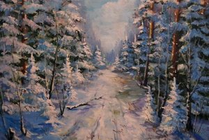 Выставка творческих работ «Зимний вернисаж»