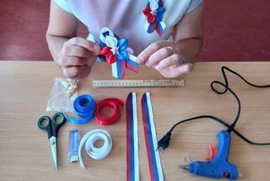 Мастер-класс «Брошь «Триколор»