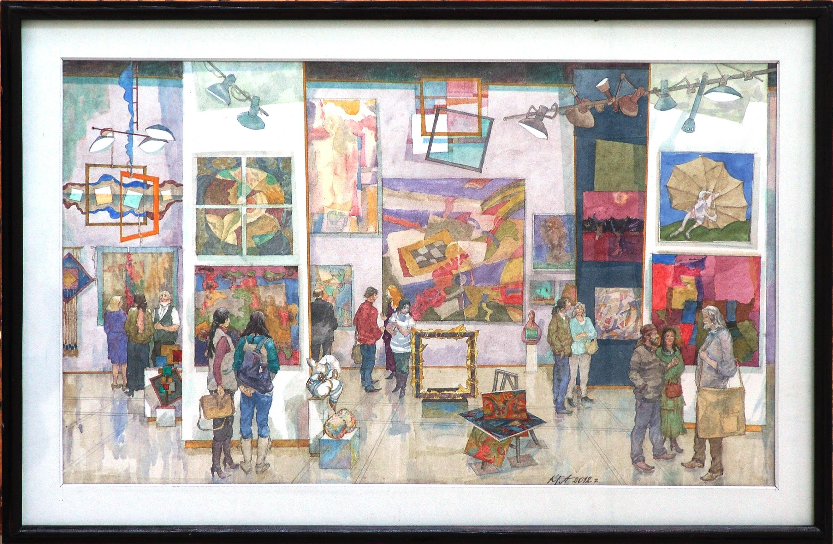 Выставка памяти Г.А. Кудрявцева «Навсегда влюбленный в Россию…»