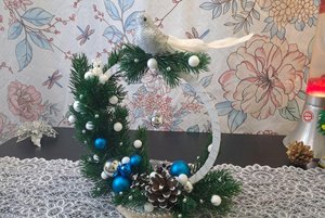 Мастер-класс «Новогодняя композиция»