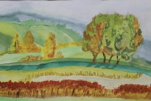 Мастер-класс «Осенний этюд»