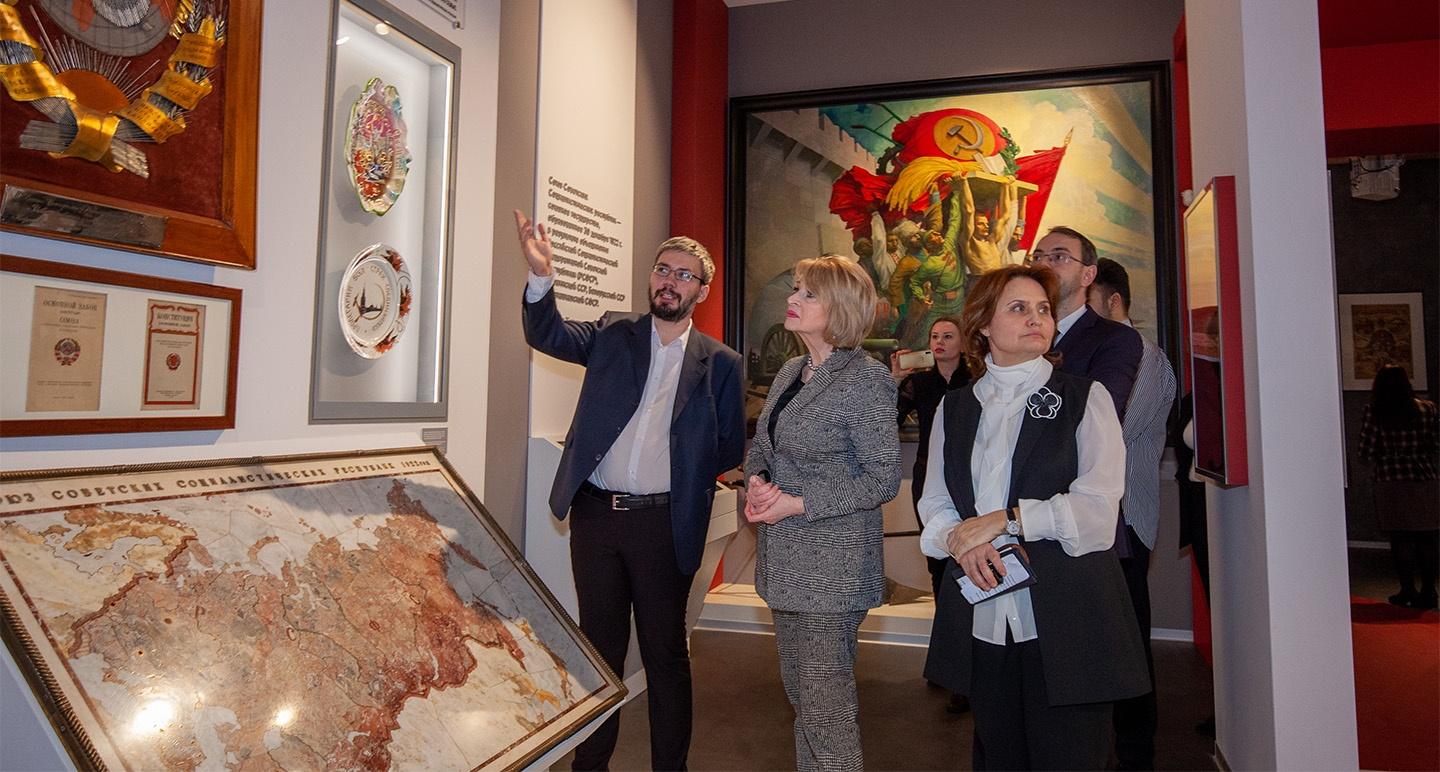 Интерактивная экспозиция «Россия, СССР в 1917 г. - нач. 1950-х гг.»