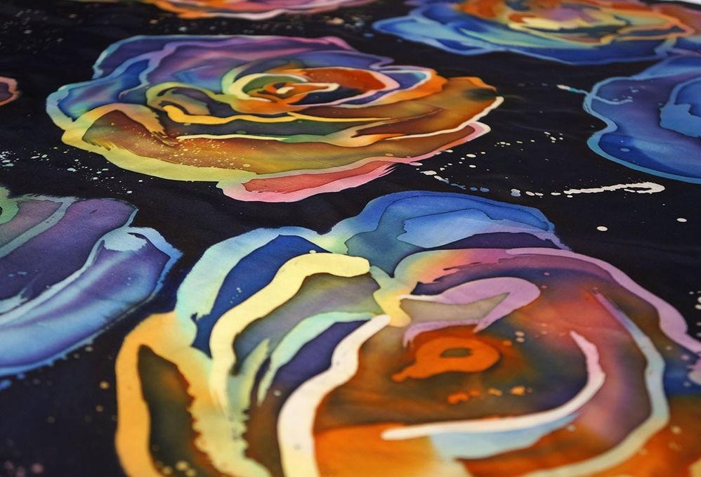 Мастер-класс по росписи бандан