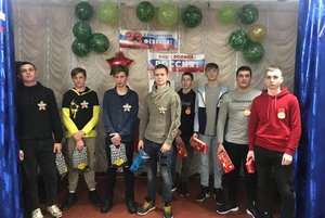 Конкурсно-игровая программа «Хочется мальчишкам в армии служить»