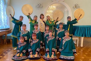 Мастер-класс «Национальный бубен в танце»