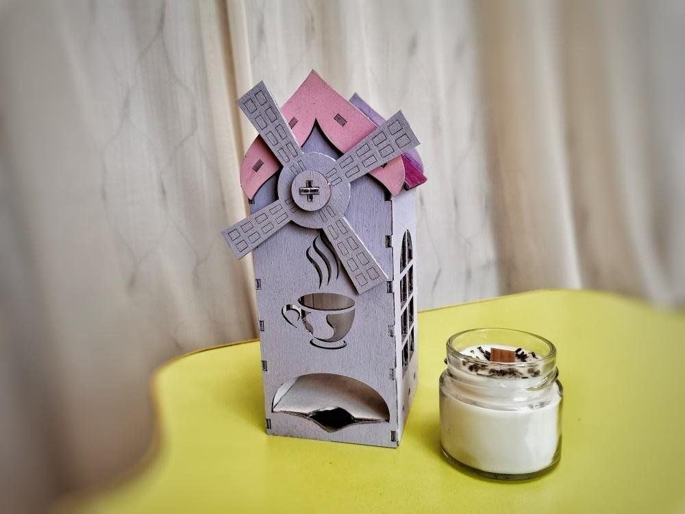 Мастер-класс «Домик-мельница»