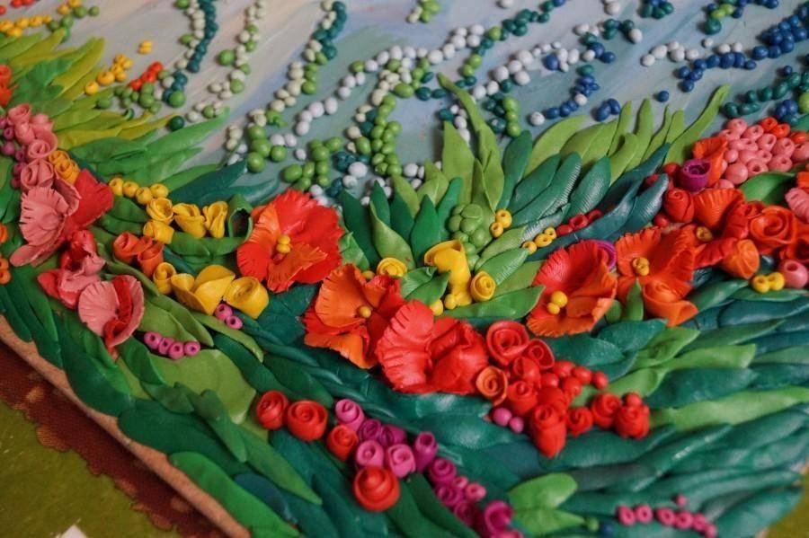 Мастер-класс «Картина из пластилина»