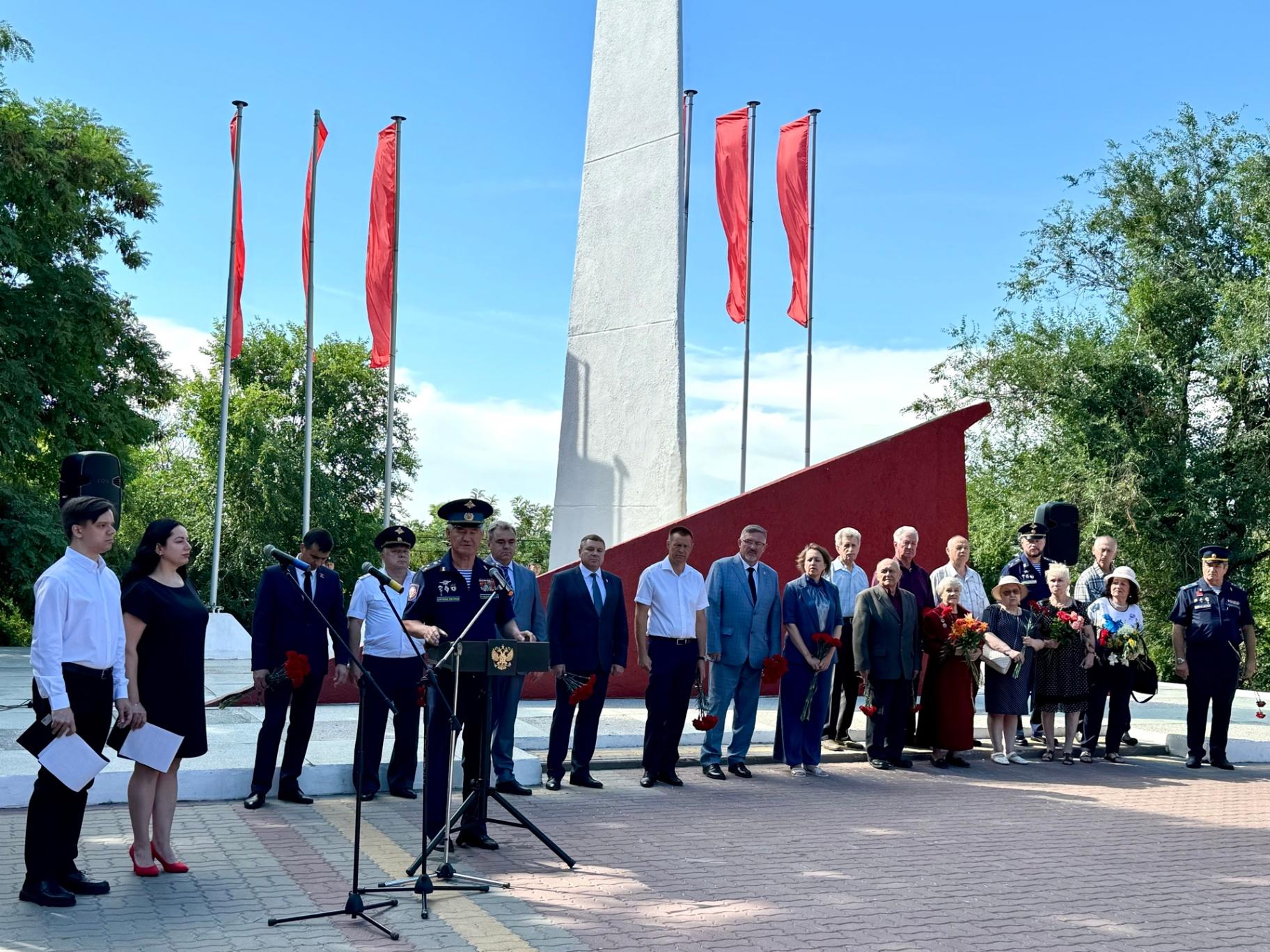Митинг, посвященный Дню памяти и скорби«Память хранят живые»