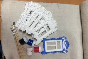 Мастер-класс «Декоративная роспись гипсовых наличников»