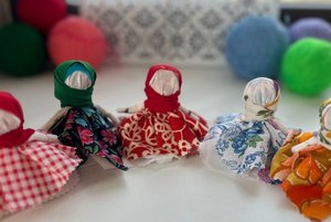 Мастер-класс «Народная кукла-хороводница»