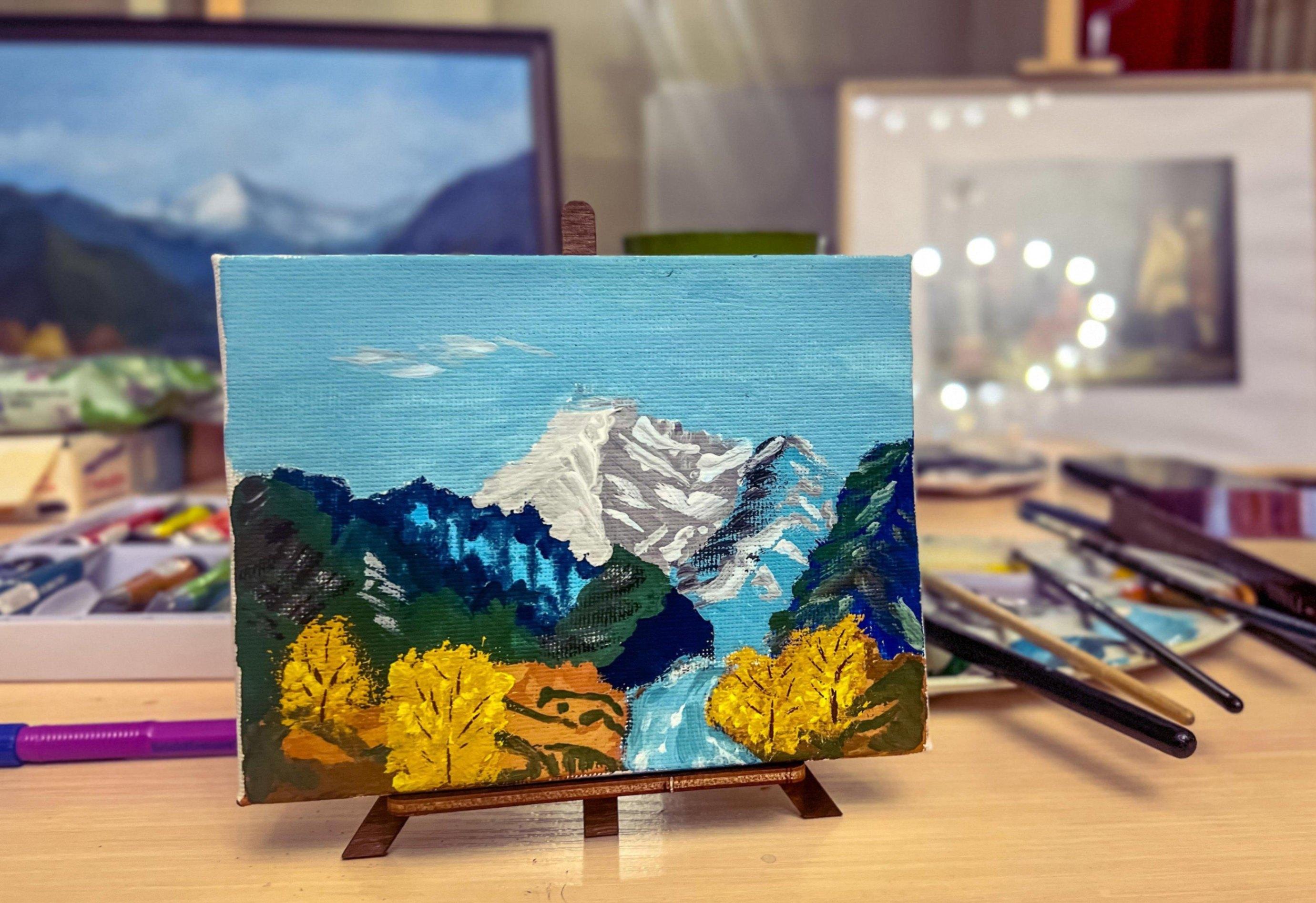 Мастер-класс по живописи «Я – художник»