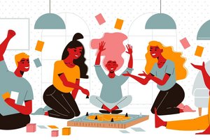 Игра «От пиковой дамы к пиковому валету»