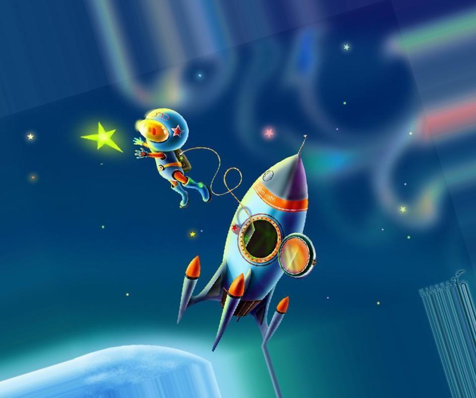 Конкурс рисунков ко Всемирному дню авиации и космонавтики «Космос вокруг нас»