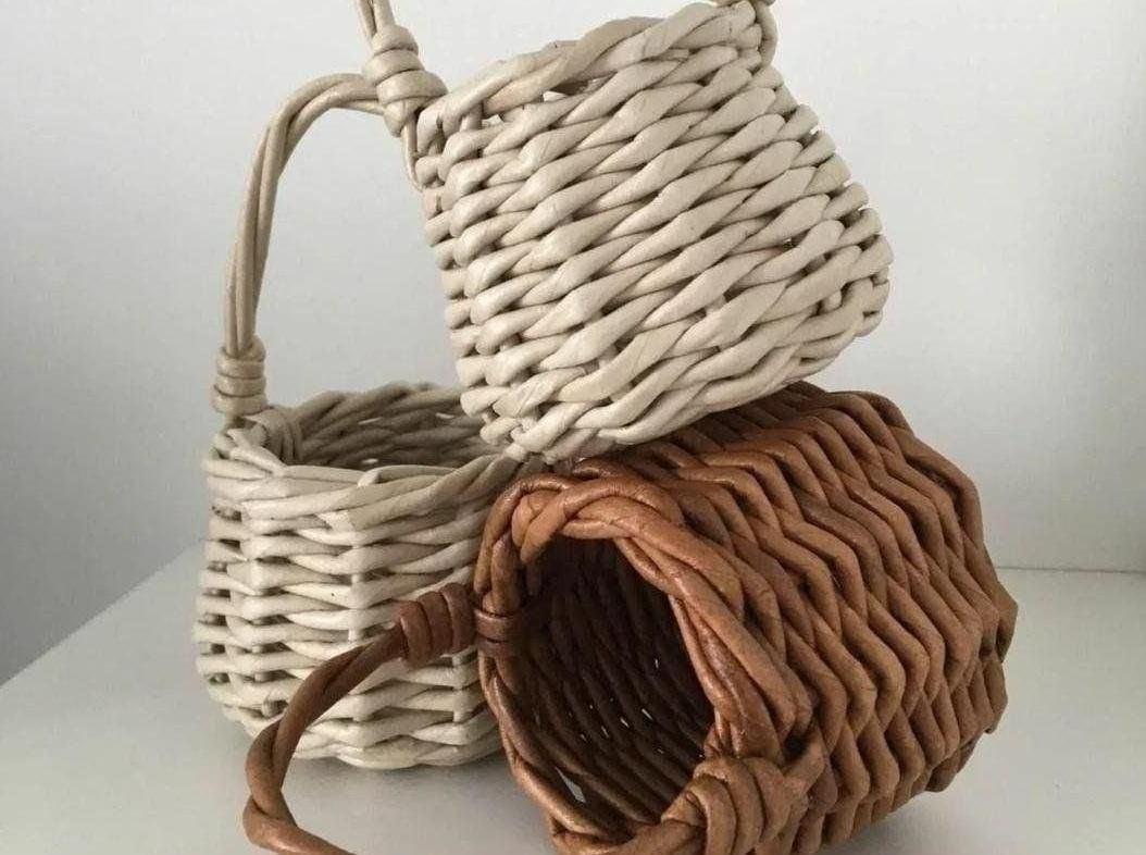 Мастер-класс «Изготовление корзины из бумажной лозы»