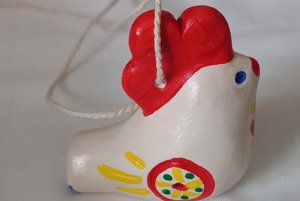 Мастер-класс «Роспись птички-свистульки»