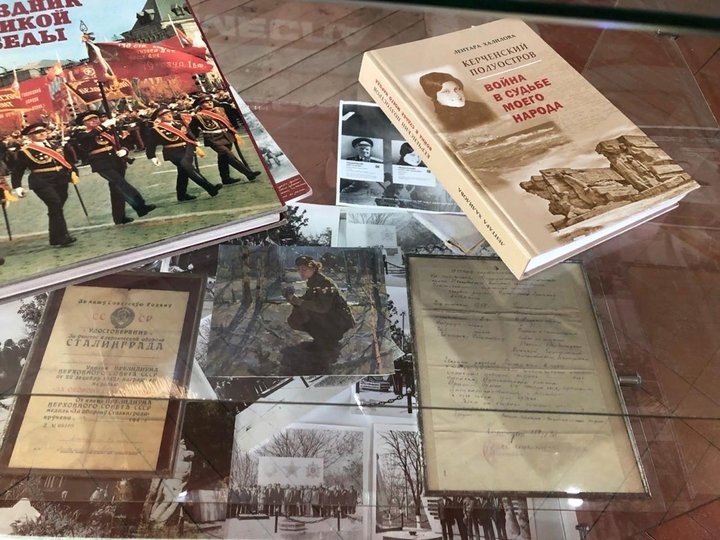 «Дорогами войны» выставка фотографий сельчан и документов времен ВОВ