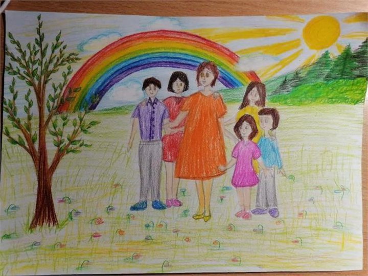 Конкурс детских рисунков «Мой мир, мой дом, моя семья!»