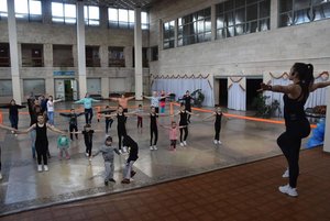 Мастер-класс по современному танцу