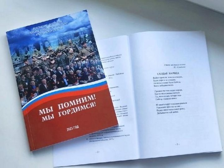 Презентация книги памяти сценарий