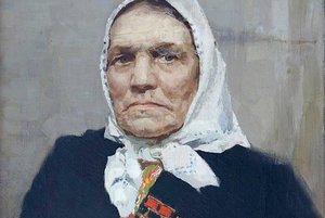 Выставка одной картины «Портрет дважды Героя Социалистического Труда П. Н. Ковровой»