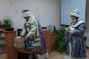 Литературно-игровая программа «Новогоднее настроение»