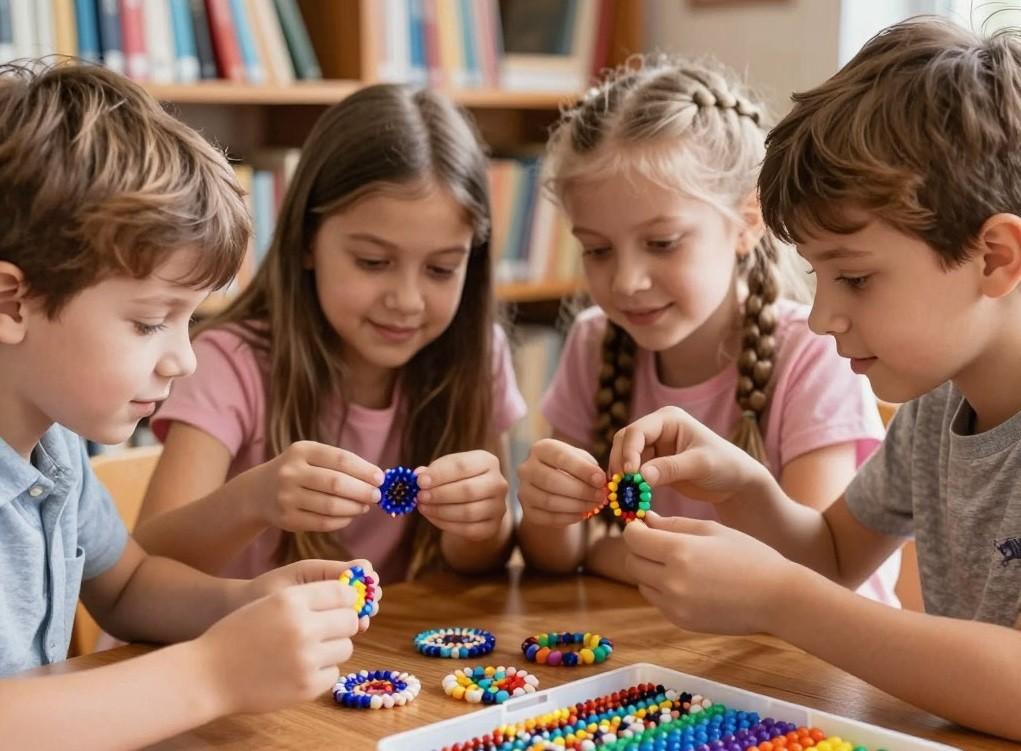 Мастер-класс по бисероплетению «Кирпичное плетение»