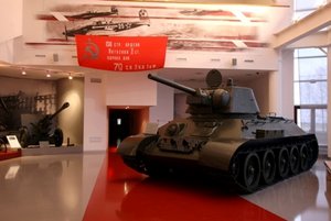 Экспозиция музея «Третье ратное поле России»