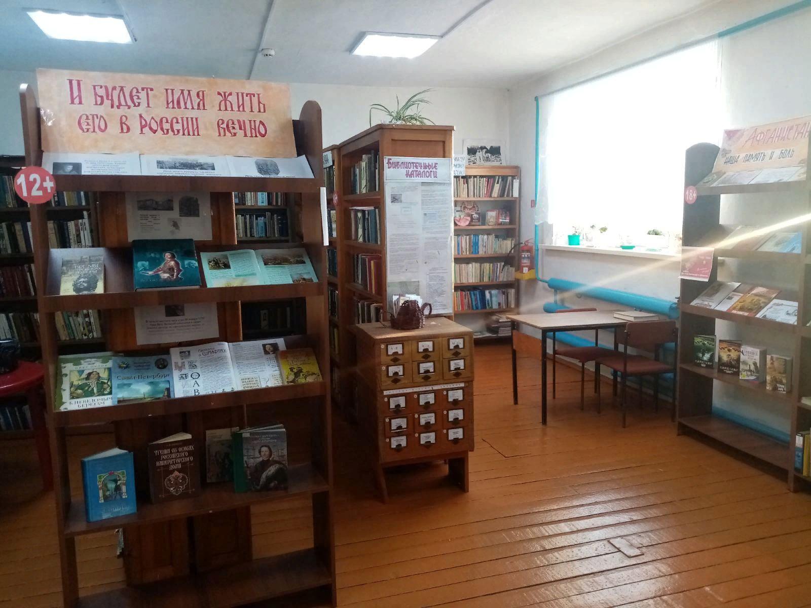 Сапоговская сельская библиотека – филиал № 13