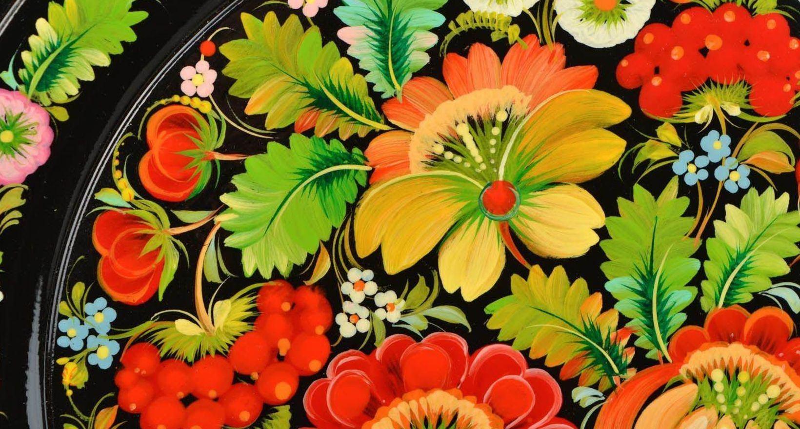 Мастер-класс «Народная культура. Петриковская роспись»
