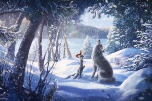 На зимней опушке