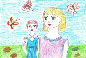 Конкурс рисунков «Красивая мама моя»