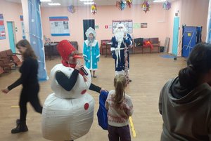 Игровая программа «Зимние снежинки»