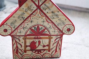 Мастер-класс «Новогодняя игрушка «Русская избушка»