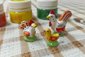 Мастер-класс «Роспись глиняной игрушки»