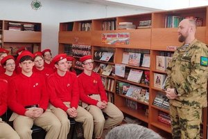 Патриотический час «Герои своего времени»