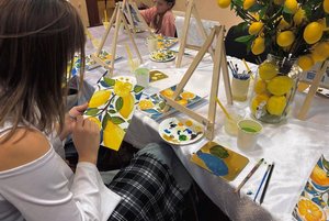 Мастер-класс по живописи «Арт-девичник»