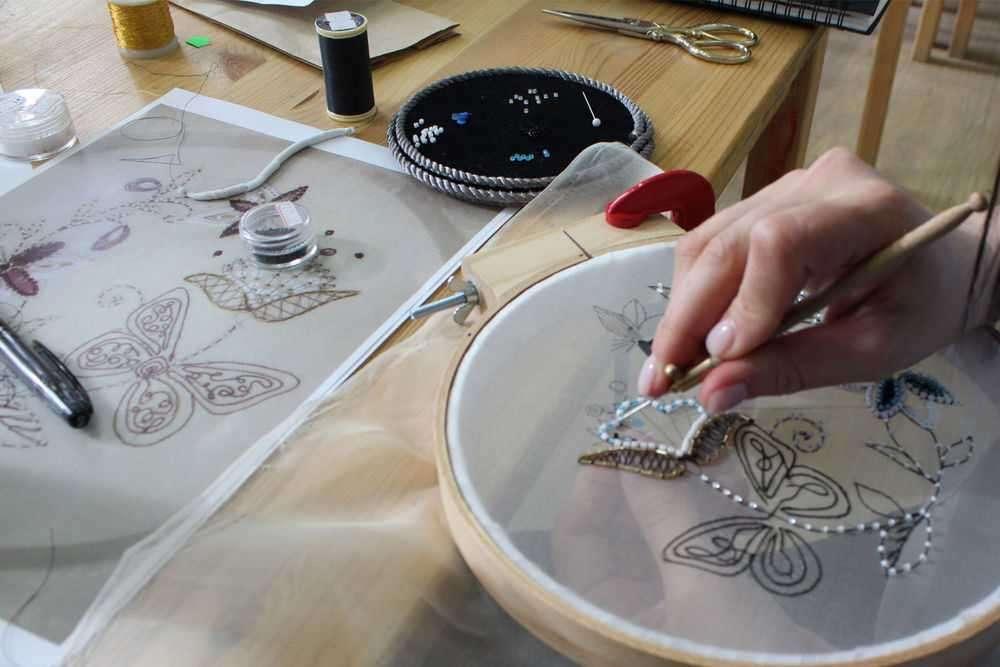 Мастер-класс «Люневильская вышивка»