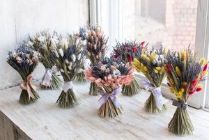 Мастер-класс «Цветочная композиция из сухоцветов»