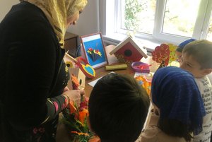 Урок в классе РЭР «Учим светофор»