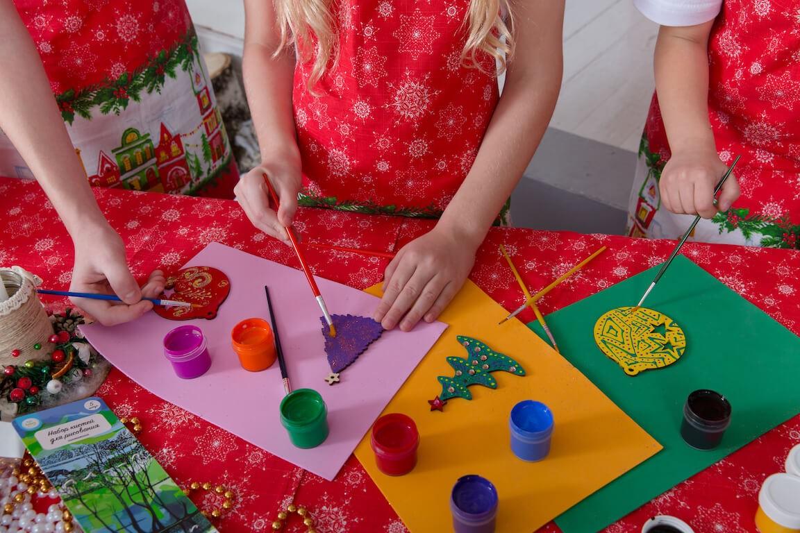 Новогодний мастер-класс «Час на творчество»