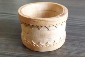 Мастер-класс «Берестяная солонка»