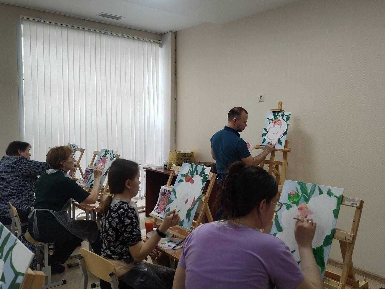 Мастер-класс по живописи «Грация»