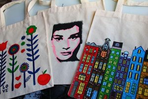 Мастер-класс «Роспись шопера»